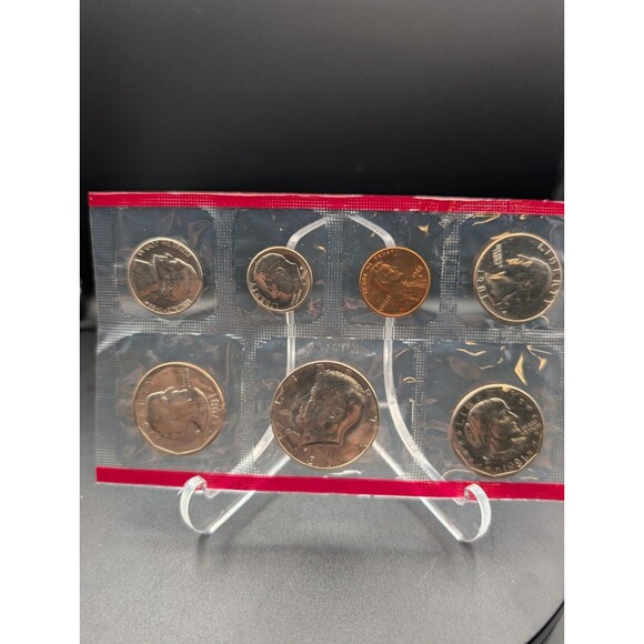 Other - 1981 U.S. Mint Set – 12 Coins P & D – Includes Both SBA Dollars – OGP